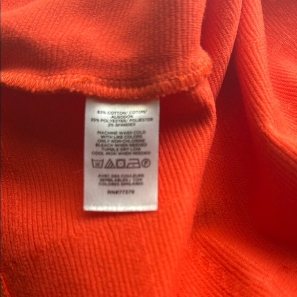 Ann Taylor Orange Sleeveless Embellished Muscle Tee 116 - Picture 7 of 7